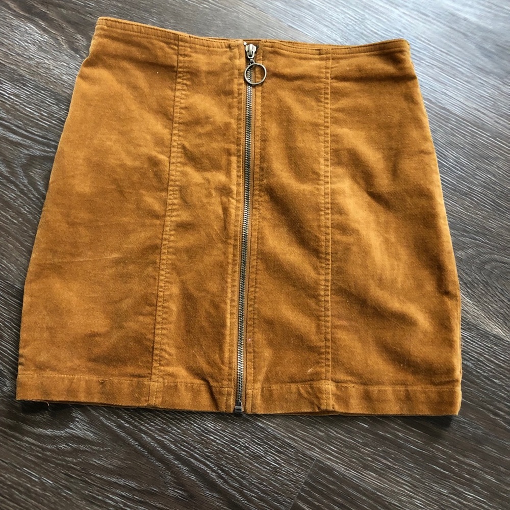 Vintage velvet skirt
